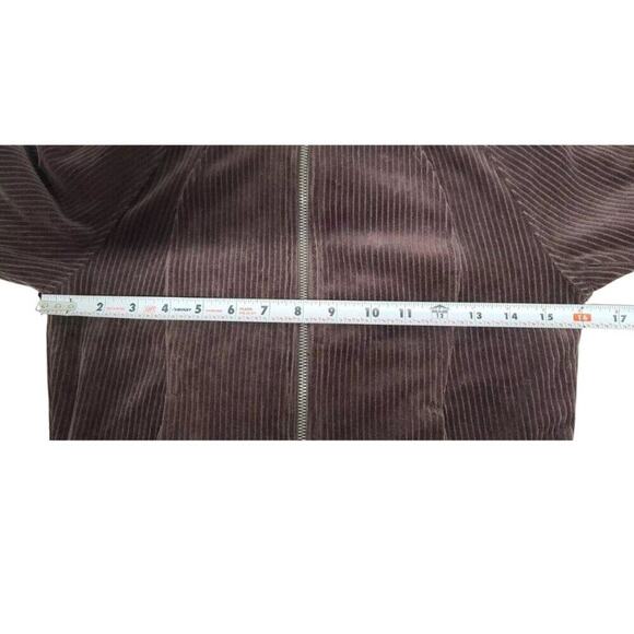 Lululemon Scuba Track Jacket (Velvet Cord) NWT | Size 4 | Storm Teal - Picture 7 of 15